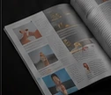 Editorial magazine spread